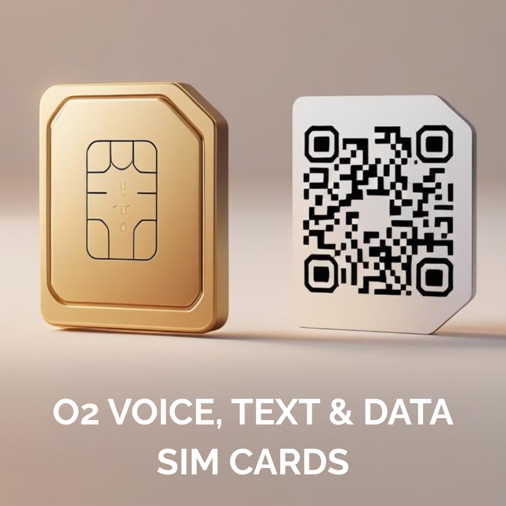 O2 Voice, Text & Data SIMs