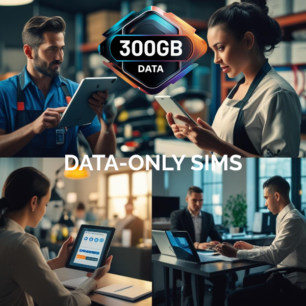 300GB Data Only SIM Cards