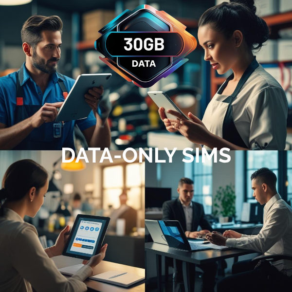 30GB Data Only SIM Cards
