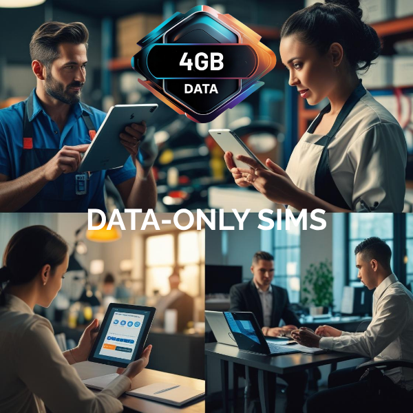 4GB Data Only SIM Cards