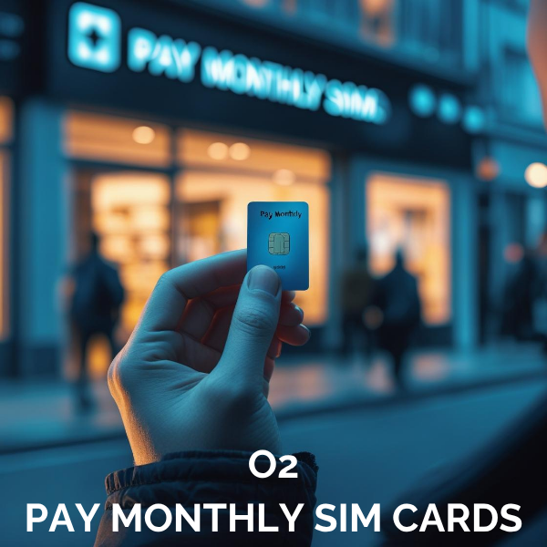 O2 Pay Monthly SIM Cards