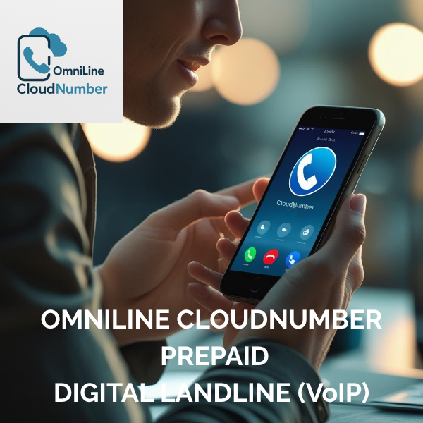 OmniLine CloudNumber - Prepaid Digital Landline (VoIP)