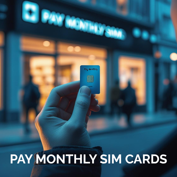 Pay Monthly SIM Cards