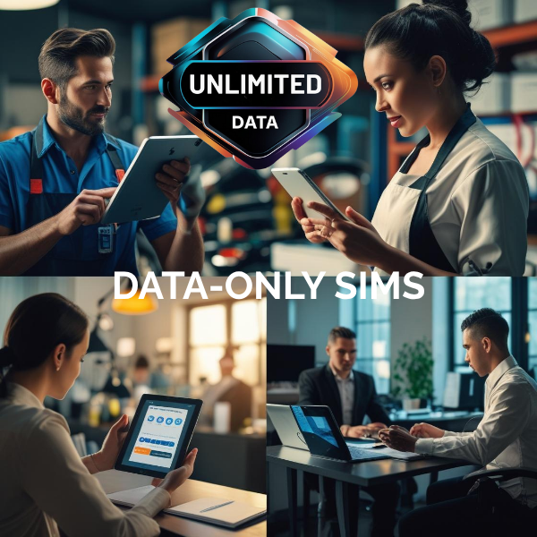UNLIMITED Data Only SIM Cards
