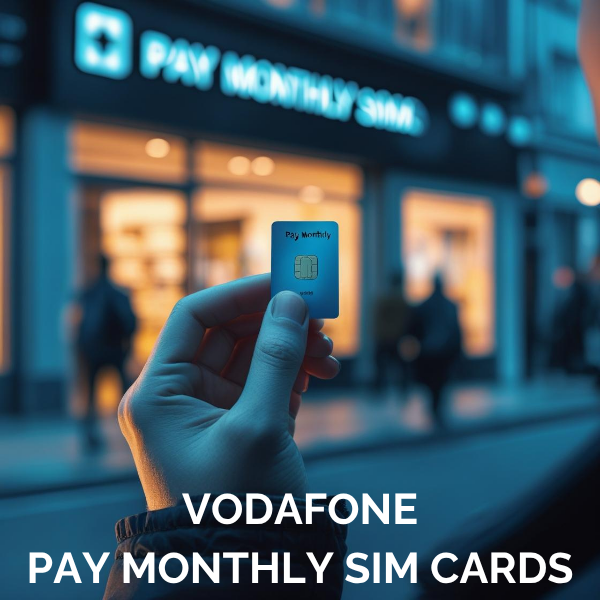 Vodafone Pay Monthly SIM Cards