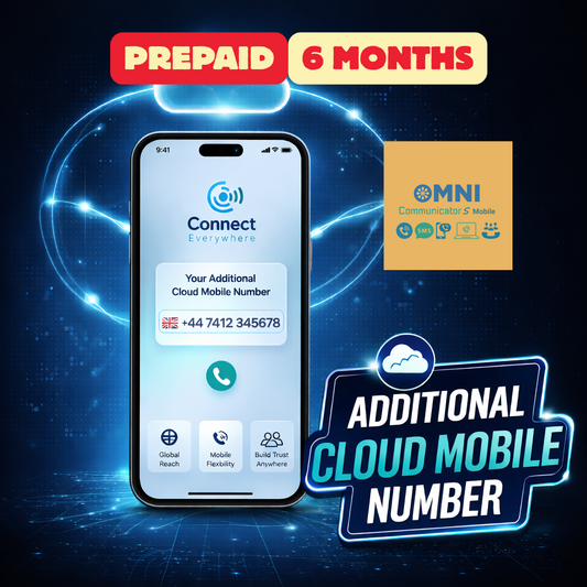 Additional Cloud Mobile Number 6-Month Prepaid Add-on