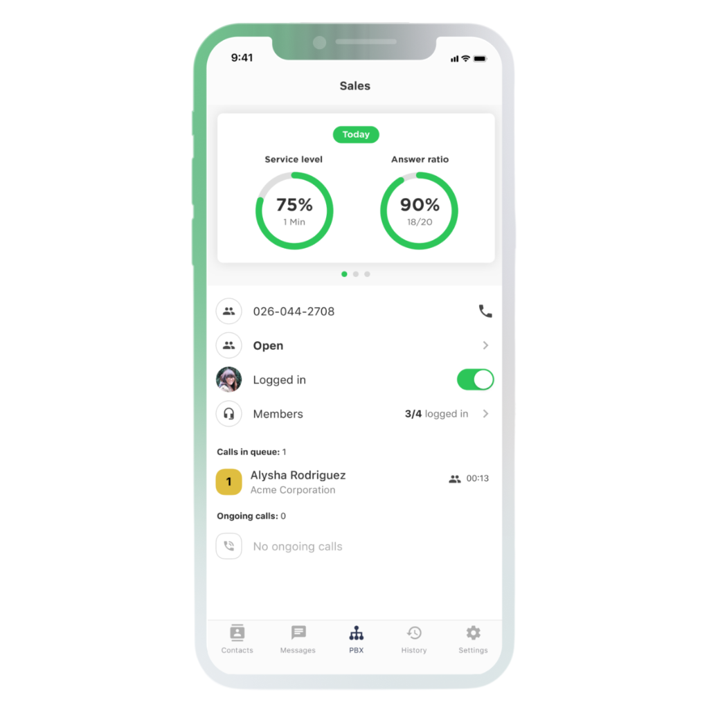 Omni Flow Essentials - Prepaid Cloud (VoIP) Phone System Subscription (Mobile, PC, Mac, Web & Deskphones) - 18 Months (Fixed Term)