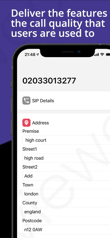 OmniLine - Pay Monthly VoIP Digital Landline Subscription (iPhone & Deskphones) - Monthly Rolling Contract