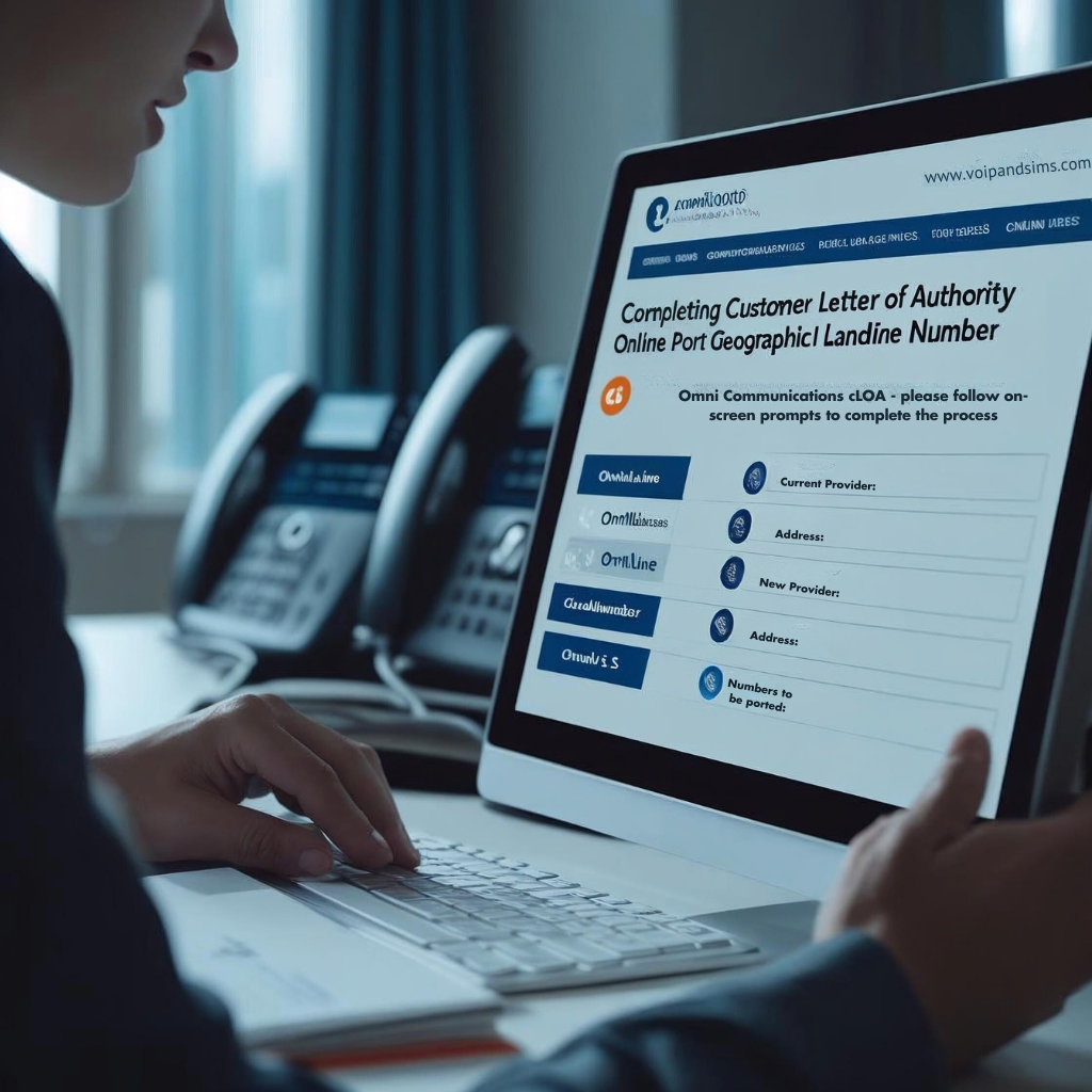 Landline Number Porting (LOA) – Digital Landlines & Phone Systems (porting details are collected after checkout)