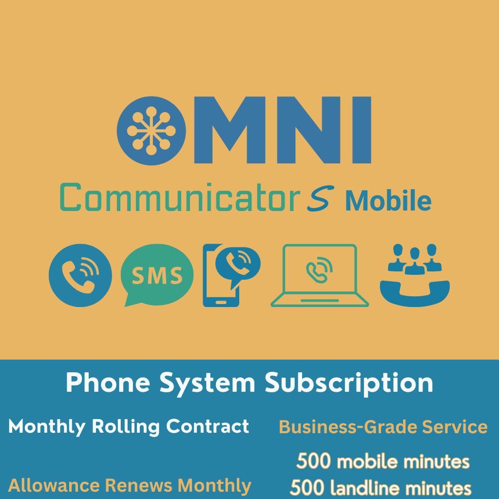 Omni Communicator S Mobile – Pay Monthly Cloud Mobile & Phone System – Monthly Rolling Contract